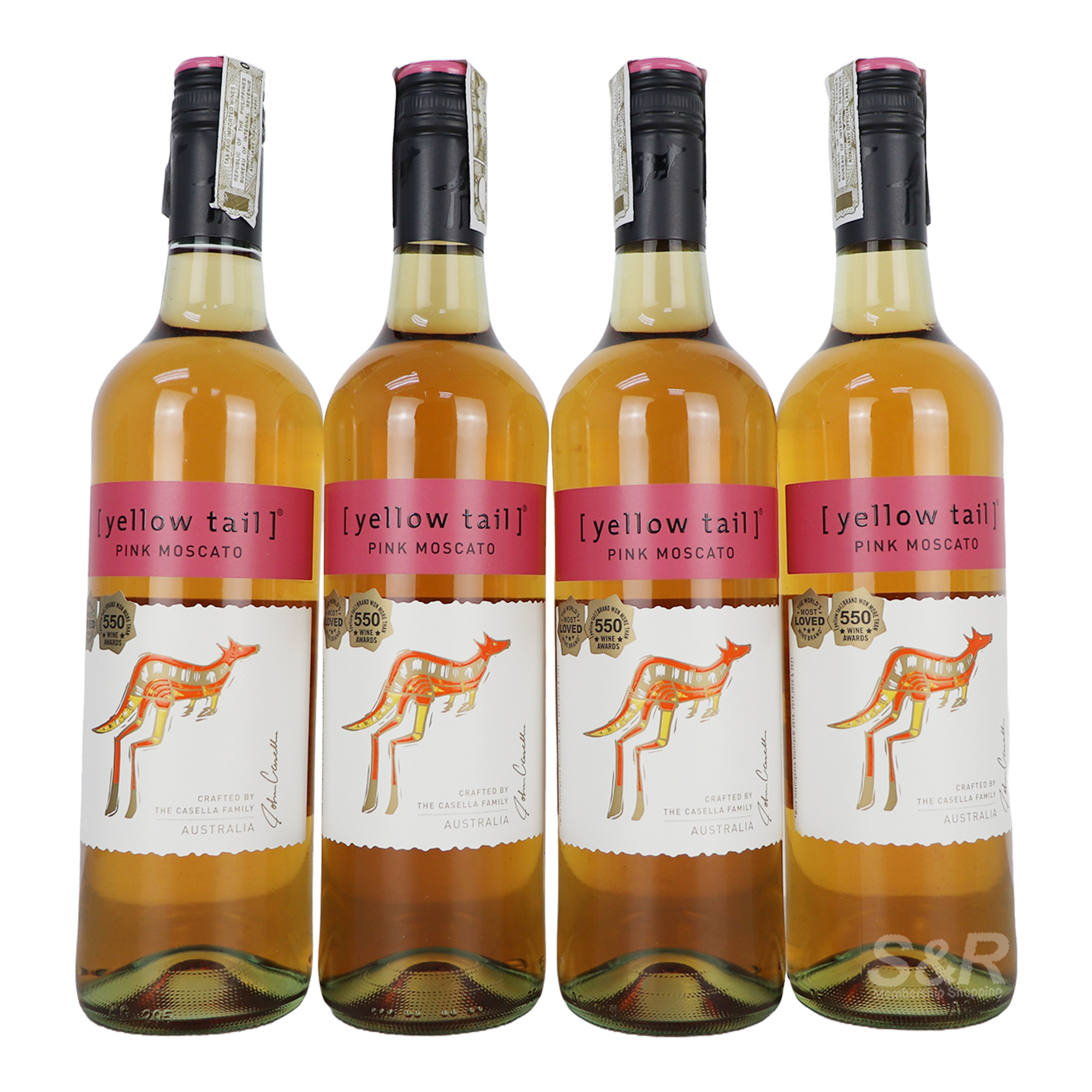 Yellow Tail Pink Moscato 4x750mL